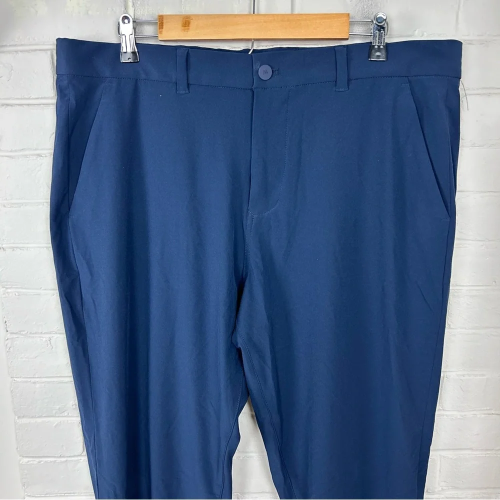 Mizzen+Main Navy Helmsman Slim Chino Pants Size 38W X 34L